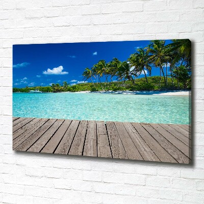 Wandbild Tropischer Strand