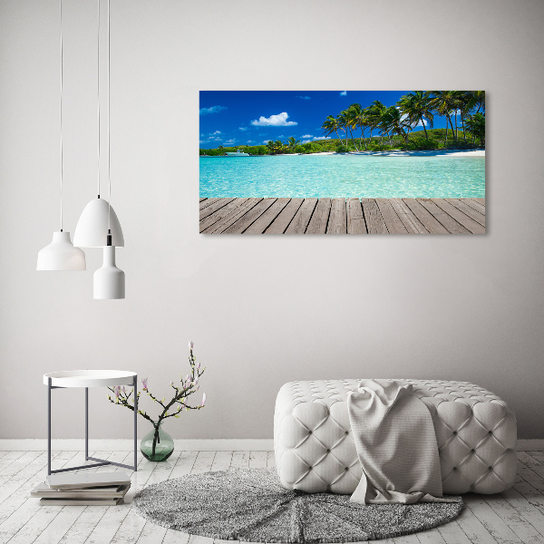 Wandbild Tropischer Strand
