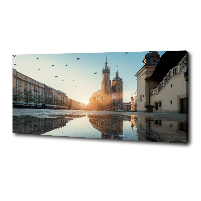 Wandbild Krakau, Polen