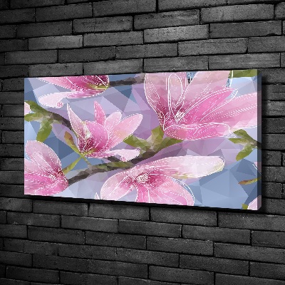 Bild auf leinwand Rosa Magnolie