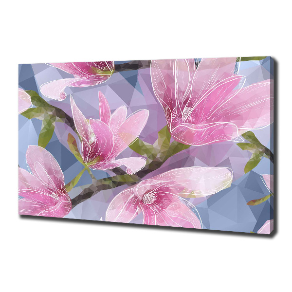Bild auf leinwand Rosa Magnolie