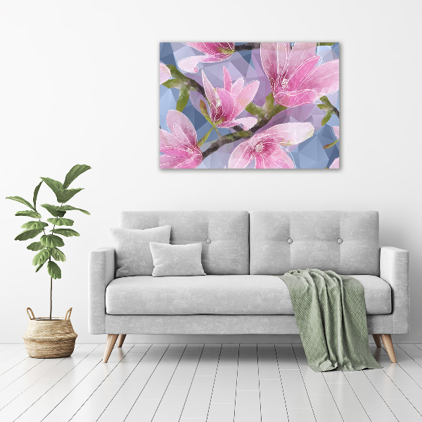 Bild auf leinwand Rosa Magnolie