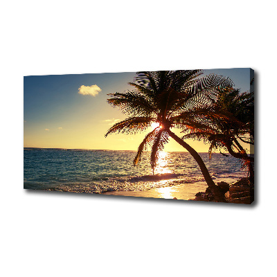 Bild auf leinwand Tropischer Strand