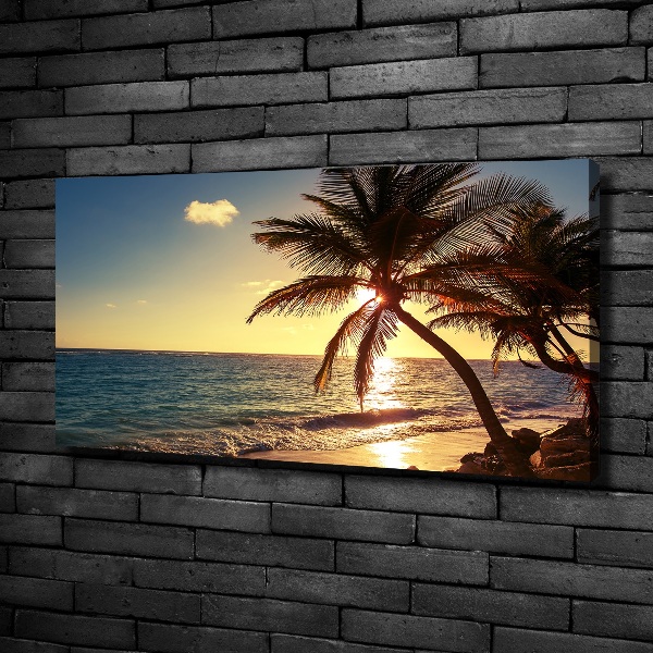 Bild auf leinwand Tropischer Strand