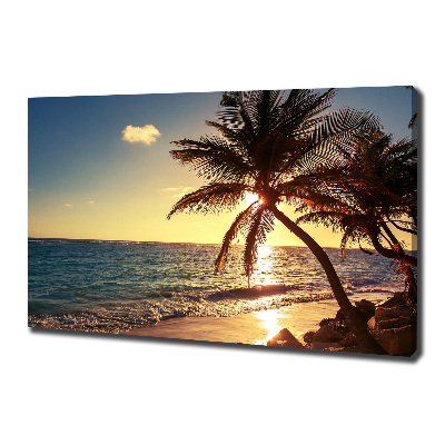Bild auf leinwand Tropischer Strand