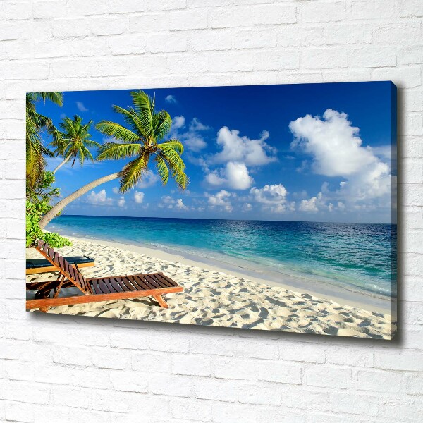 Wandbild Tropischer Strand