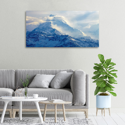 Wandbild Bergspitze