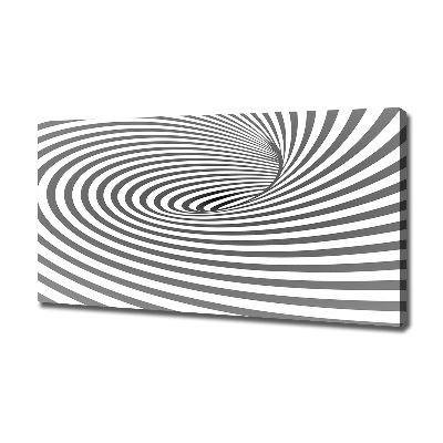Bild auf leinwand Gestreifte Spirale