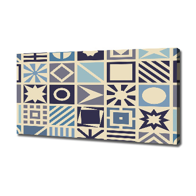 Bild auf leinwand Geometrischer Hintergrund