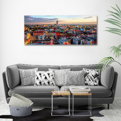 Bild auf leinwand Panorama von Breslau