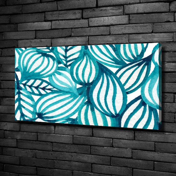 Wandbild Blumenmuster