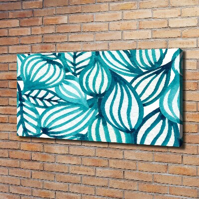 Wandbild Blumenmuster