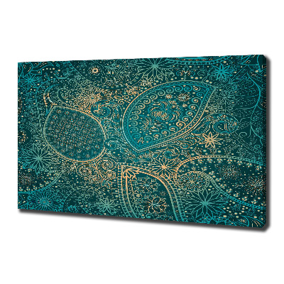 Wandbild Ornamenthintergrund