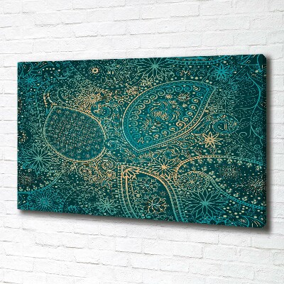 Wandbild Ornamenthintergrund