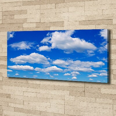 Bild auf leinwand Wolken am Himmel