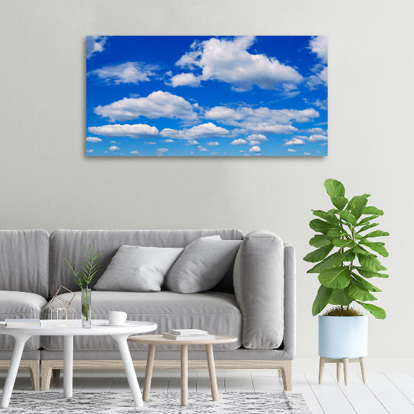 Bild auf leinwand Wolken am Himmel