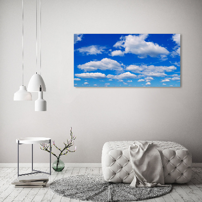 Bild auf leinwand Wolken am Himmel