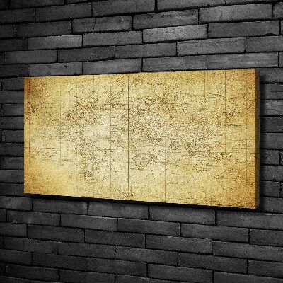 Fotobild Karte der alten Welt