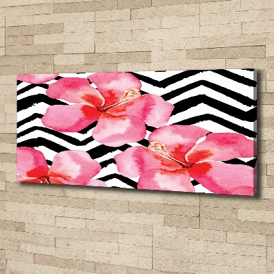 Bild auf leinwand Hawaiianische Blumen