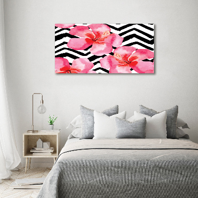 Bild auf leinwand Hawaiianische Blumen