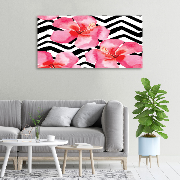 Bild auf leinwand Hawaiianische Blumen