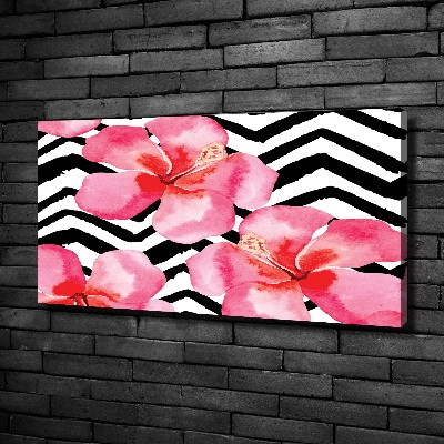 Bild auf leinwand Hawaiianische Blumen