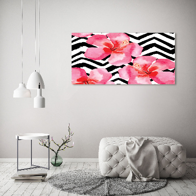 Bild auf leinwand Hawaiianische Blumen