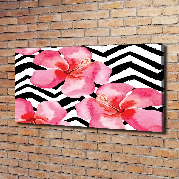 Bild auf leinwand Hawaiianische Blumen