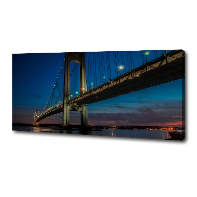 Bild auf leinwand Brooklyn Bridge