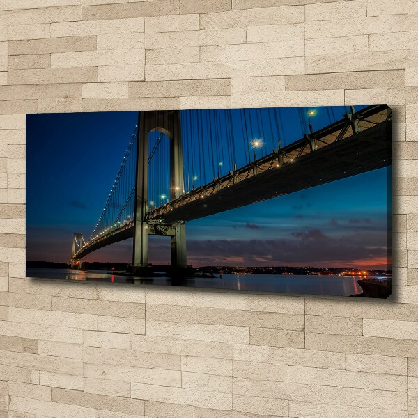 Bild auf leinwand Brooklyn Bridge