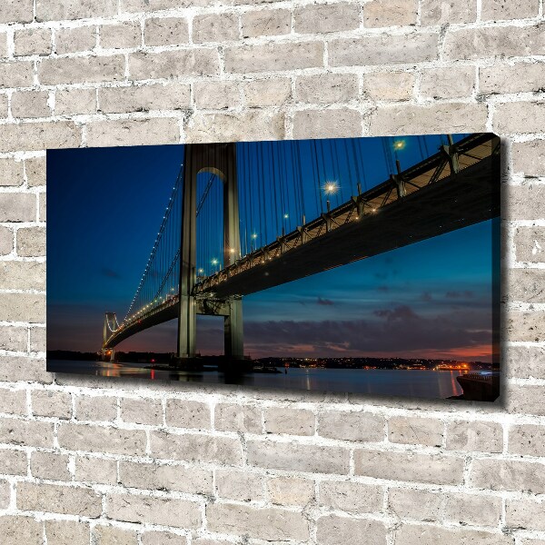 Bild auf leinwand Brooklyn Bridge