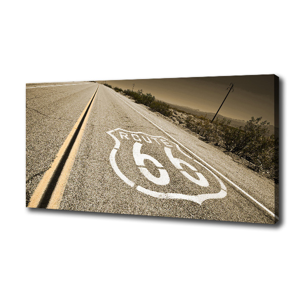 Bild auf leinwand Straße in Kalifornien