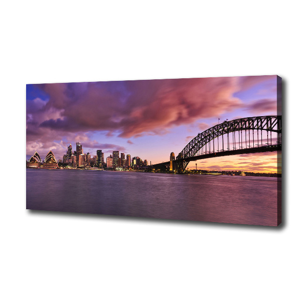 Wandbild Sydney-Brücke