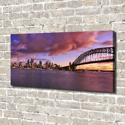 Wandbild Sydney-Brücke