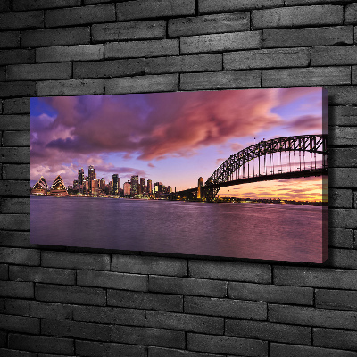Wandbild Sydney-Brücke