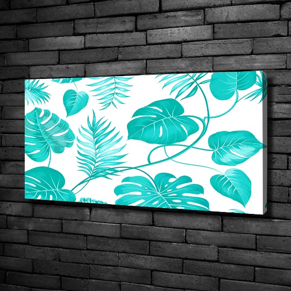 Bild auf leinwand Tropische Blätter