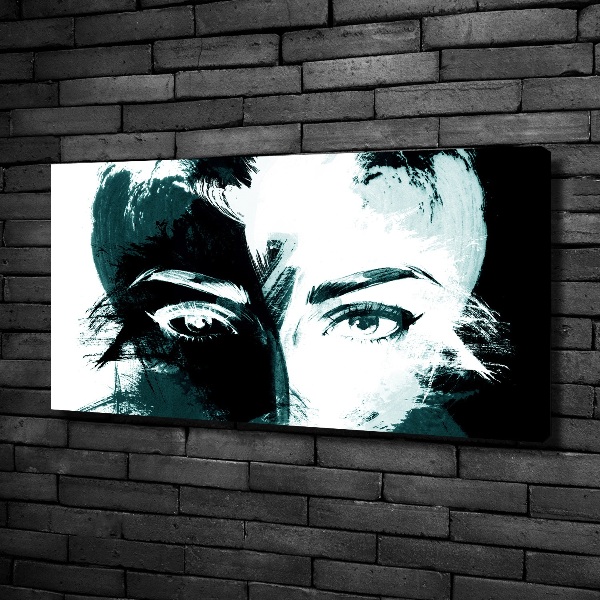 Bild auf leinwand Abstrakte Frau