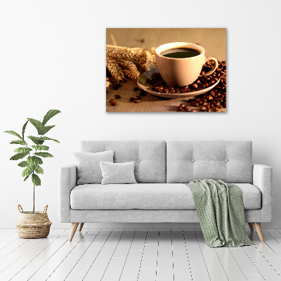 Bild auf leinwand Aromatischer Kaffee
