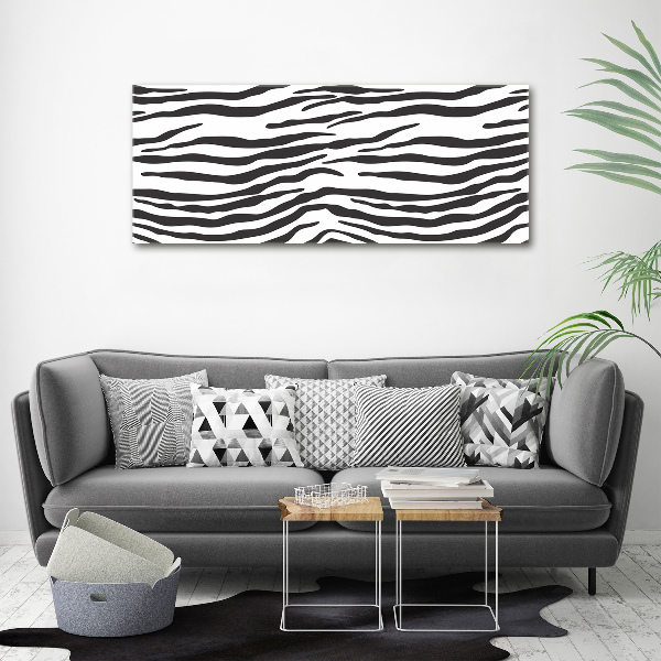Wandbild Zebra-Hintergrund