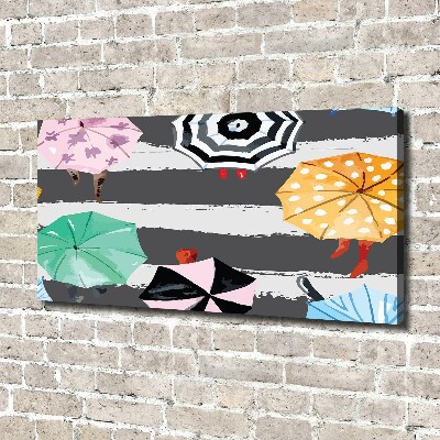 Fotobild Bunte Regenschirme