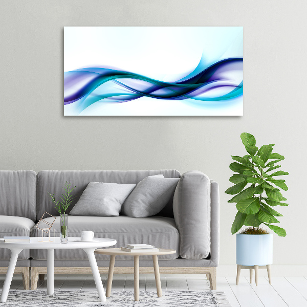 Bild auf leinwand Abstrakte Wellen