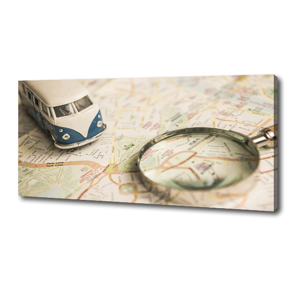 Wandbild Symbolik des Reisens