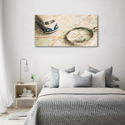 Wandbild Symbolik des Reisens