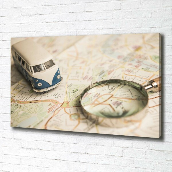 Wandbild Symbolik des Reisens