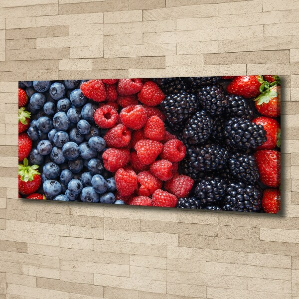 Wandbild Waldfrüchte