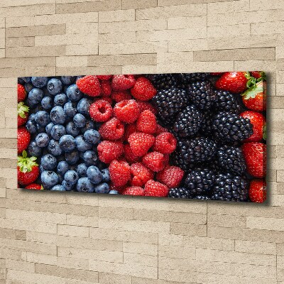 Wandbild Waldfrüchte