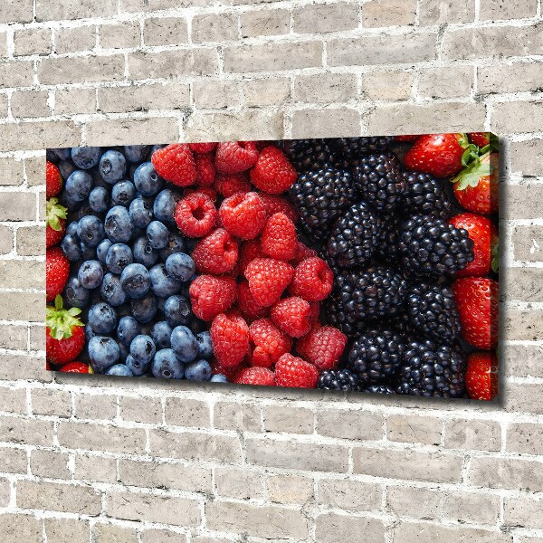 Wandbild Waldfrüchte