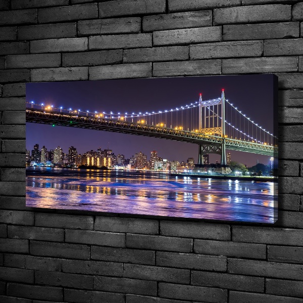 Bild auf leinwand New Yorker Brücke
