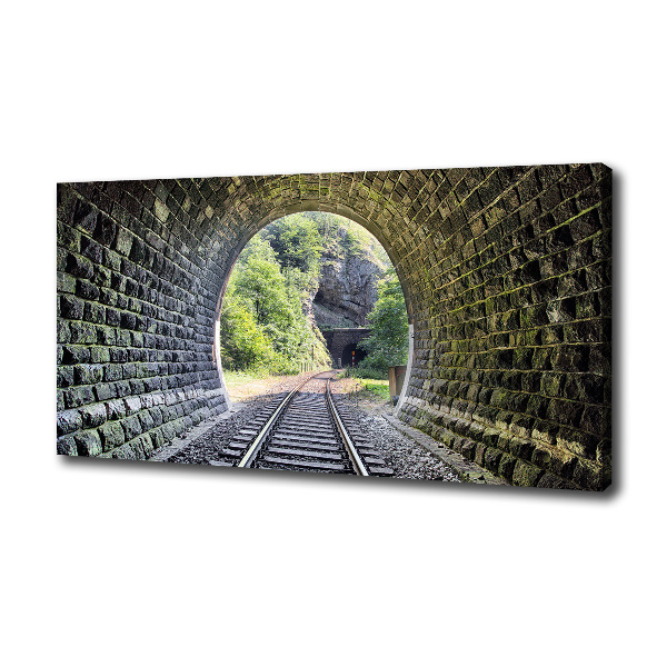 Fotobild Eisenbahntunnel