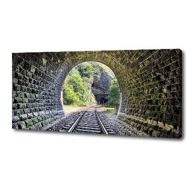 Fotobild Eisenbahntunnel